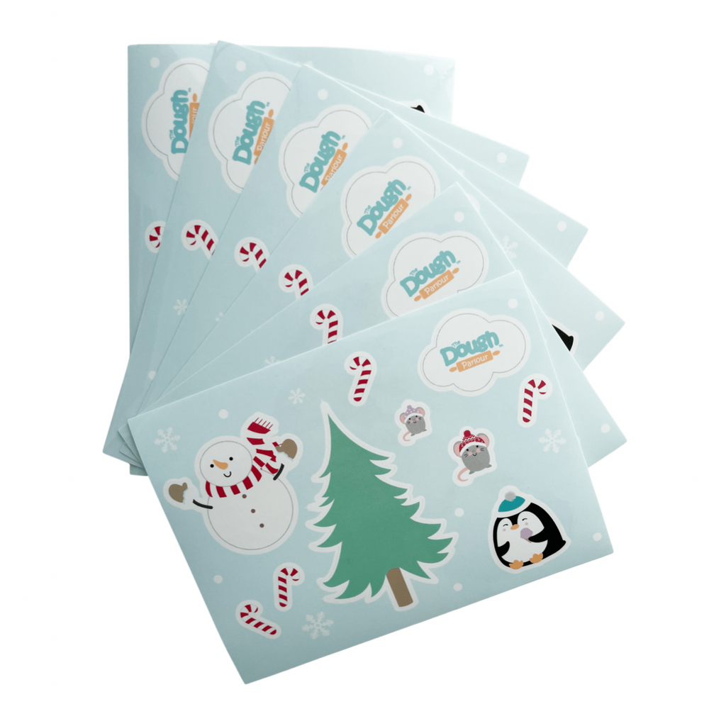 5 Holiday Stickers