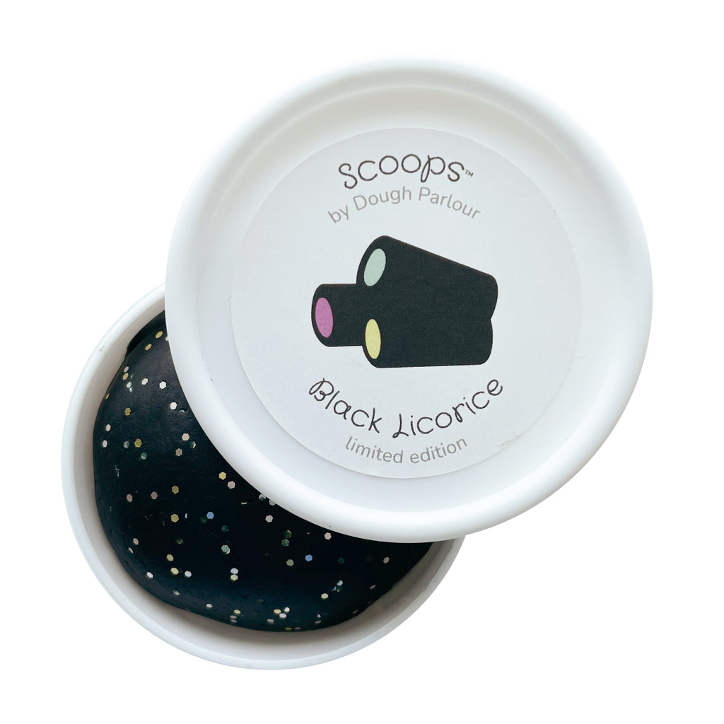 Scoops® Black Licorice Glitter